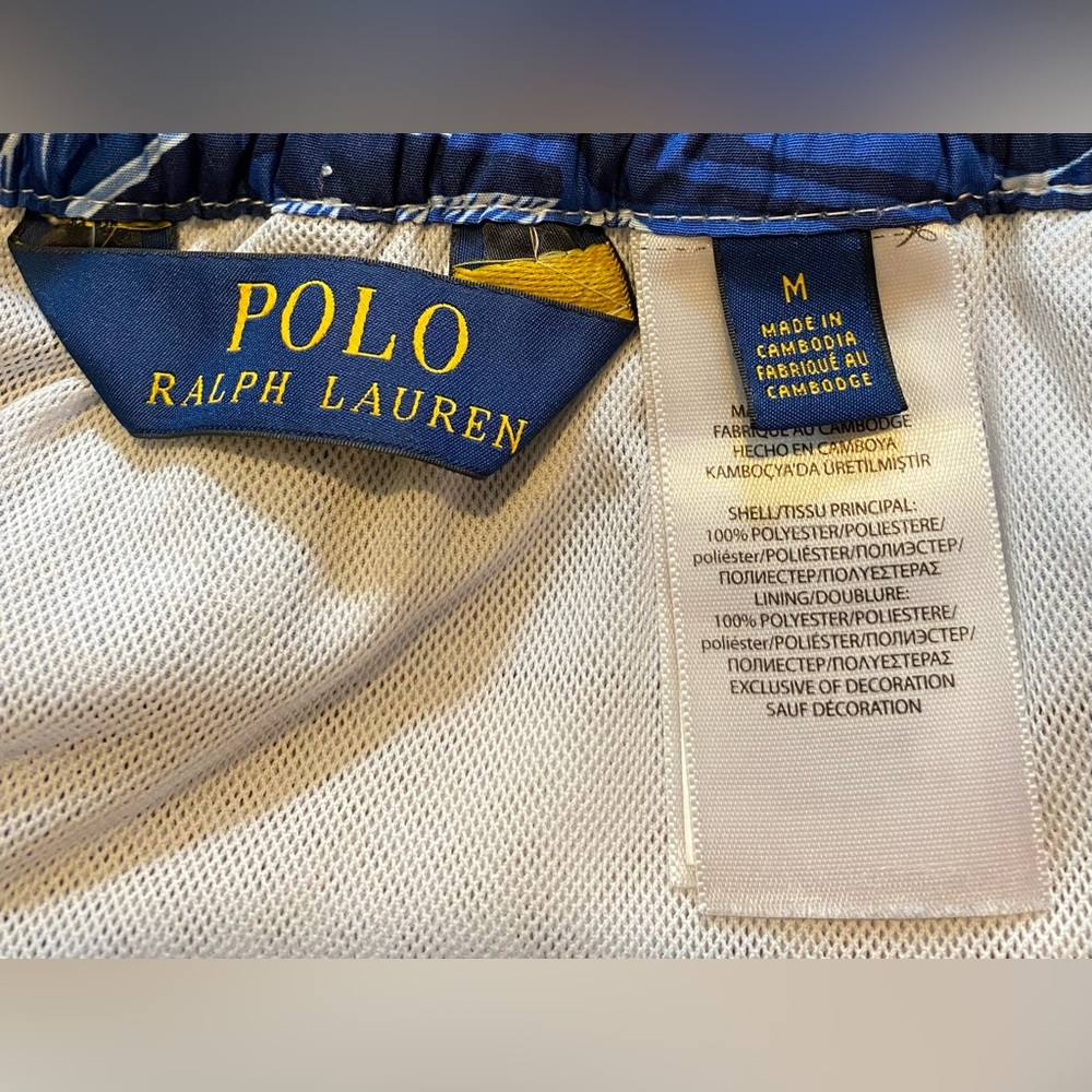 Polo Ralph Lauren Kailua Tropical Print Board Shorts Men’s Size Medium - Picture 6 of 9